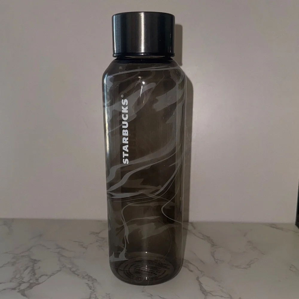Starbucks Smoky Gray glass Water Bottle